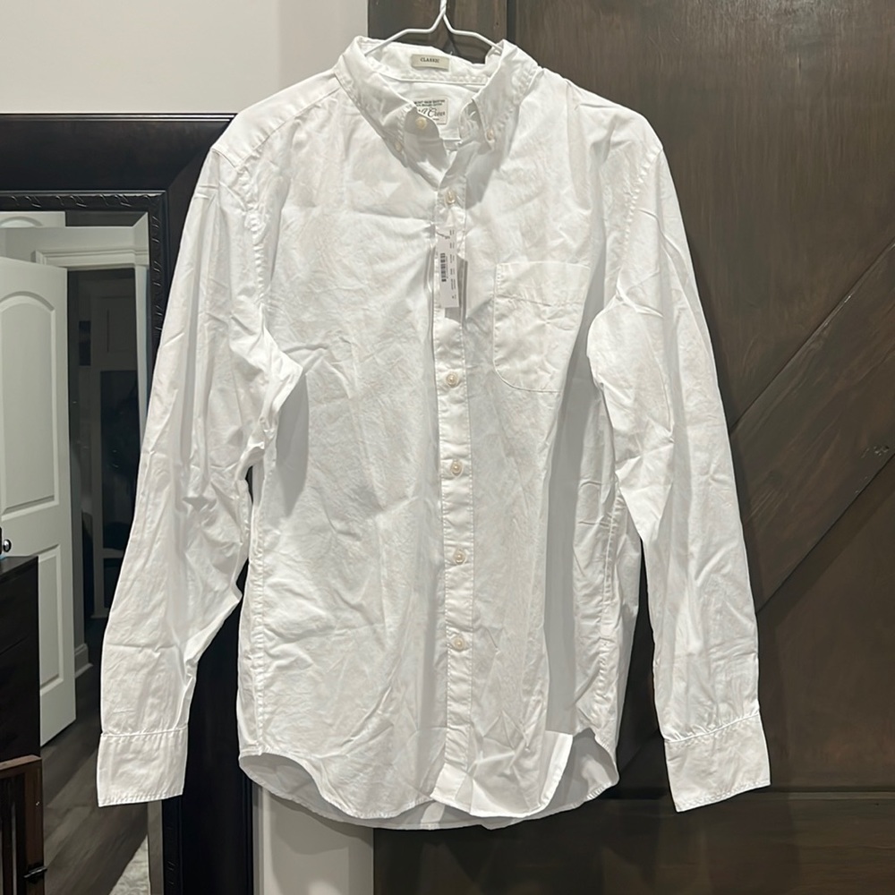New with tags Medium J. crew men’s button up